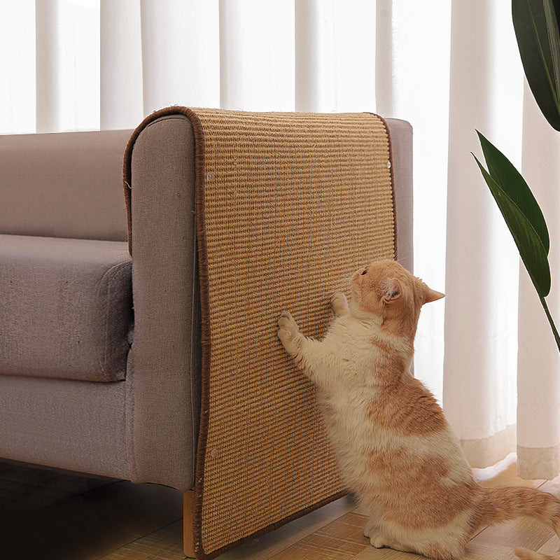 Sisal-Kratzmatte für Katzen - Sofaschutz