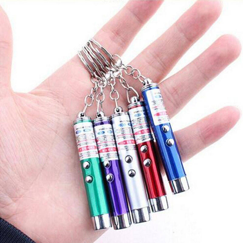 Mini-Laser-Stab für Katzen - LED & Infrarot