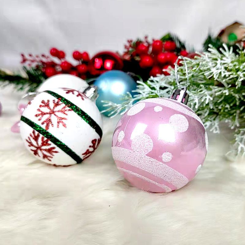 Weihnachtskugel-Set (42 Stück) in verschiedenen Ausführungen | 3-6cm